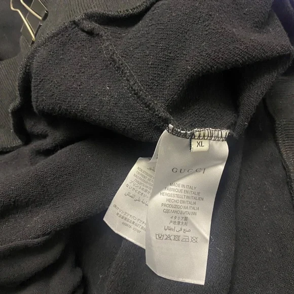 Black And Red Gucci Hoodie Sz M - Picture 9 of 9